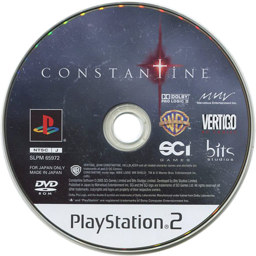 駿河屋 -<中古>CONSTANTINE(状態：ゲームディスクのみ