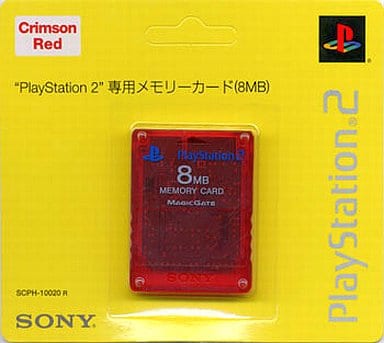 駿河屋 -<新品/中古>Playstation2 専用メモリーカード(8MB)クリムゾン