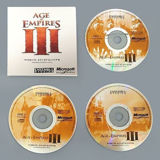 駿河屋 中古 Age Of Empires Iii 日本語版 状態 ゲームディスク単品 パソコンソフト