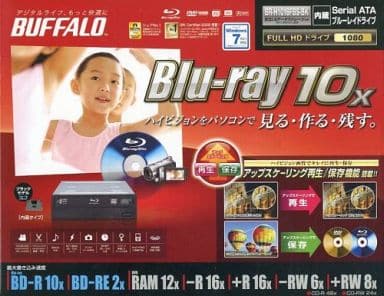 BUFFALO Blu-ray 10x  ブルーレイドライブ