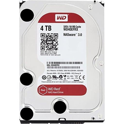 ウェスタンデジタル 4TB 内蔵型HDD