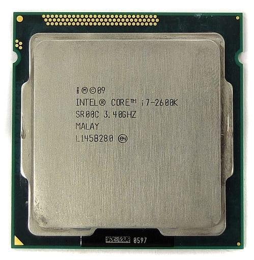 PCパーツCPU Intel corei7 2600k