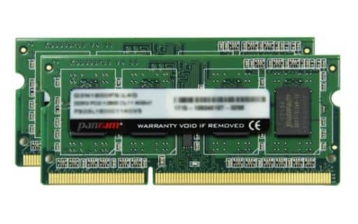 駿河屋 -<中古>CFD Panram DDR3-1600 ノートPC用メモリ 16GB(8GB×2)(低 ...