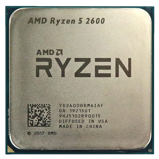 AMD Ryzen5 2600 CPUのみ