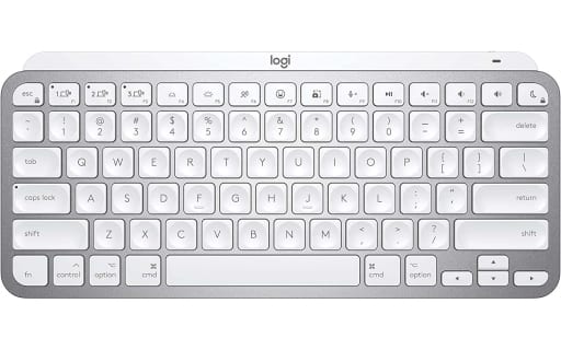 新品 ロジクール MX Keys mini キーボード 英語 Pale Gray