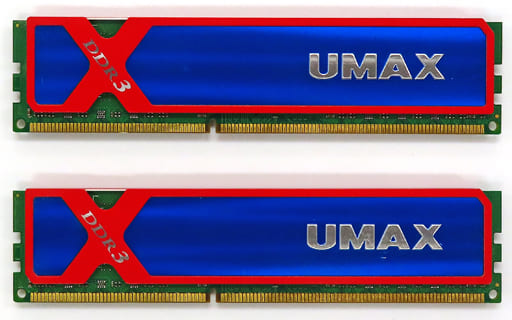 Umax DDR3 1600 8Gx2 16G メモリ