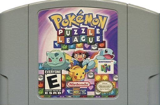 駿河屋 中古 北米版 Pokemon Puzzle League 国内使用不可 状態 Romカセットのみ Rom カセット状態難 ニンテンドー64