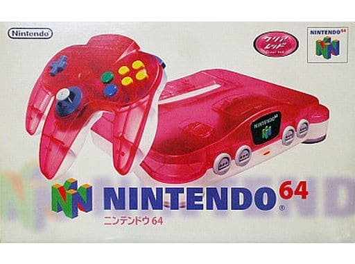 ブランド名 任天堂NINTENDO64 クリアレッド | hsvdenbosch.nl