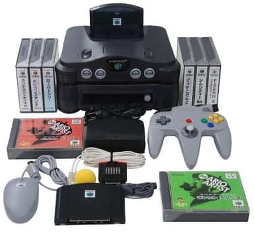64DD ランドネット スタータキット(64DD同梱)+64本体+7本ソフト付(状態:ゲームパッケージ状態難) 64DD ランドネット スタータキット(64DD同梱)+64本体+7本ソフト付(状態:ゲームパッケージ状態難)