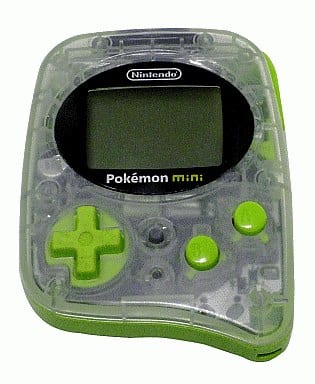 日本版 ポケモンミニ チコリータグリーンpokemon mini携帯用ゲーム機 日本版 ポケモンミニ チコリータグリーンpokemon mini携帯用ゲーム機