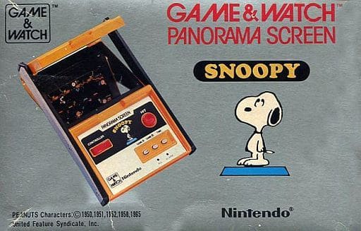 任天堂 スヌーピー (SNOOPY)パノラマスクリーン(状態:箱(内箱含む)状態難) 任天堂 スヌーピー (SNOOPY)パノラマスクリーン(状態:箱(内箱含む)状態難)