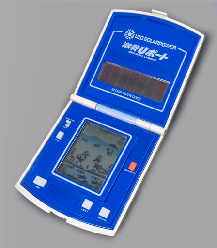 美品 バンダイ 激戦Uボート LCD SOLARPOWER 携帯ゲームLCDSOLARPOWER