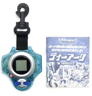 2022年最新春物 ディーアーク クリアブルー デジモンテイマーズ