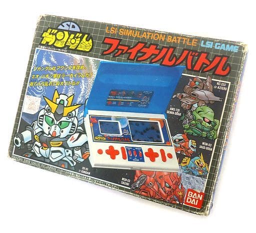 LSIゲーム SDガンダム ファイナルバトル(ジャンク品) - 携帯用ゲーム本体 LSIゲーム SDガンダム ファイナルバトル(ジャンク品) - 携帯用ゲーム本体