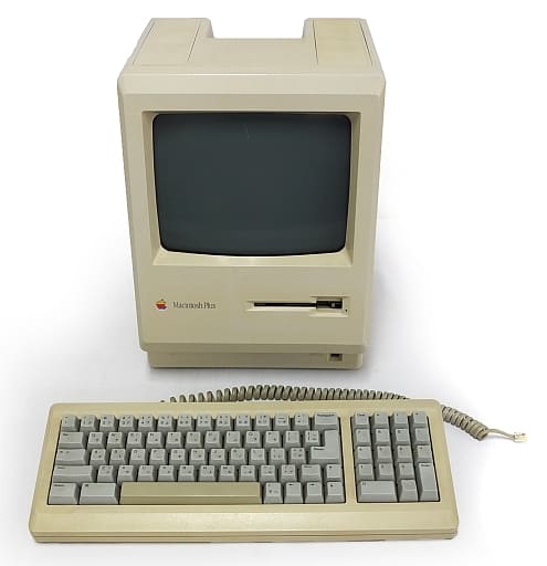 Apple Macintosh Plus 1MB MC0001A 動作確認済み