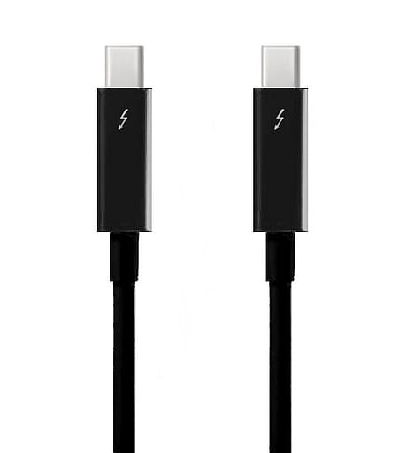 駿河屋 - 【買取】Apple Thunderbolt Cable 0.5m (ブラック) [MF640ZM