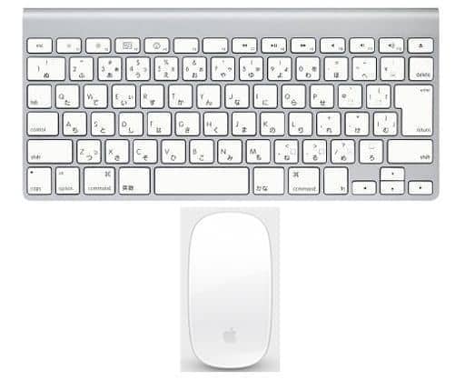 駿河屋 -<中古>Apple純正品 Wireless Keyboard(A1314)＆Magic Mouse