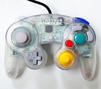 駿河屋 -<新品/中古>コントローラ クリア(NGC)(ニンテンドー ゲーム