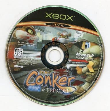 駿河屋 -<中古>Conker Live & Reloaded (状態:ディスクのみ)(Xbox)