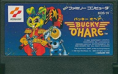 駿河屋 -<中古>バッキーオヘア(箱説なし)(ファミリーコンピューター)