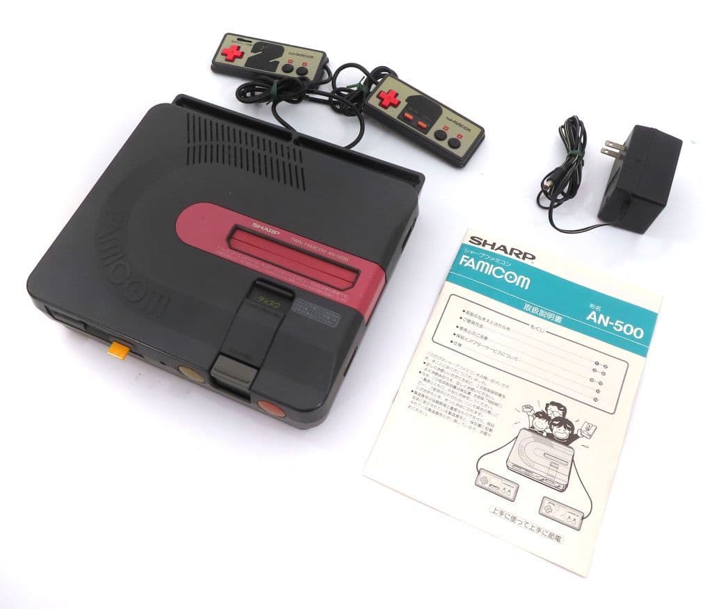 駿河屋 -<中古>【ジャンク】ツインファミコン本体 (黒:初期型)[AN 駿河屋 -<中古>【ジャンク】ツインファミコン本体 (黒:初期型)[AN