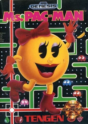 ◇Ms.Pac-Man(ミズ・パックマン) 海外メガドライブ(ジェネシス ◇Ms.Pac-Man(ミズ・パックマン) 海外メガドライブ(ジェネシス