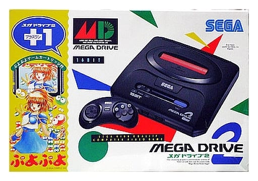 SEGA MEGA DRIVE+ワン(ソニック)