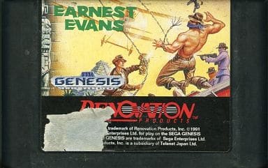 Earnest Evans　、Genesis版