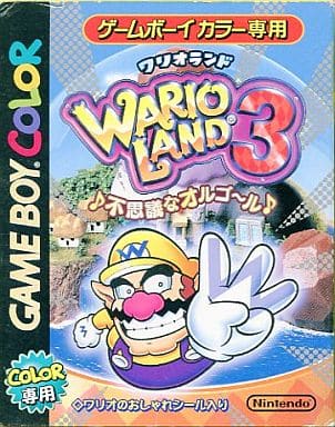 ゲームボーイカラー ワリオランド3 　Wario Land 3　EU版】