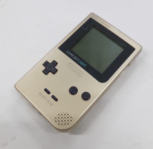 駿河屋 -<中古>ゲームボーイライト本体 ゴールド(状態:電池液漏れ