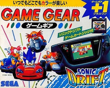 駿河屋 -<中古>ゲームギア本体 + ソニックドリフト(ゲームギア)