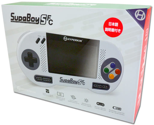 人気商品】 スパボーイ(スーファミ互換機) 携帯用ゲーム本体