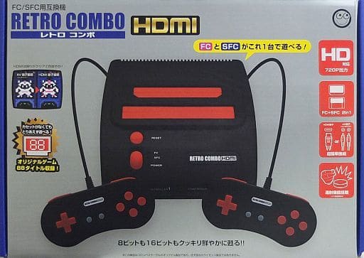駿河屋 -<新品/中古>レトロコンボHDMI (FC/SFC用互換機 