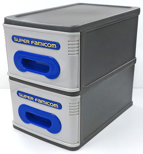 スーパーファミコン カセット収納ラック(ブルー)(状態:本体のみ) スーパーファミコン カセット収納ラック(ブルー)(状態:本体のみ)