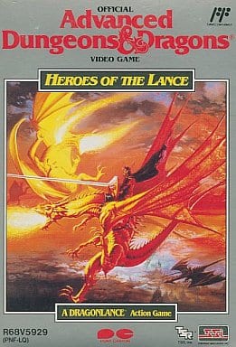 AD&D ヒーローオブランス (箱説あり) AD&D ヒーローオブランス (箱説あり)