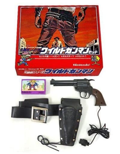駿河屋 -<中古>ワイルドガンマン 光線銃セット (状態:カセット状態難