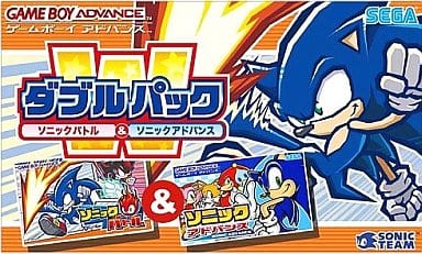 駿河屋 -<中古>ソニックバトル&ソニックアドバンス ダブルパック 駿河屋 -<中古>ソニックバトル&ソニックアドバンス ダブルパック