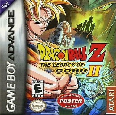 GBA Dragon Ball Z Legacy of Goku II 北米版