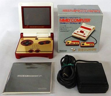 駿河屋 -<中古>ファミコンタイプ本体)ゲームボーイアドバンスSP本体