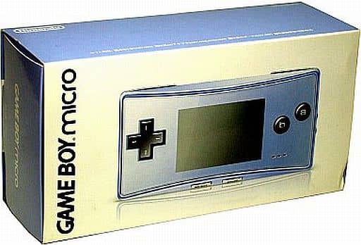 駿河屋 -<新品/中古>ゲームボーイミクロ本体 ブルー(ゲームボーイ