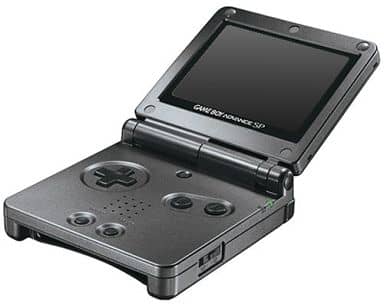 駿河屋 -<中古>北米版 ゲームボーイアドバンスSP本体 グラファイト