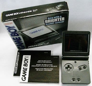 北米版 ゲームボーイアドバンスSP本体 グラファイト(アダプタ欠品) 北米版 ゲームボーイアドバンスSP本体 グラファイト(アダプタ欠品)