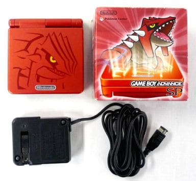 良質 GBAハード ゲームボーイアドバンスSP本体 グラードンエディション 良質 GBAハード ゲームボーイアドバンスSP本体 グラードンエディション