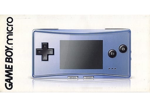 駿河屋 -<中古>ゲームボーイミクロ本体 ブルー(状態:本体状態難