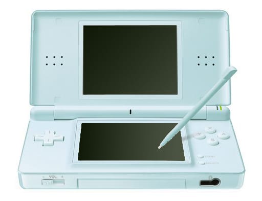 駿河屋 -<中古>ニンテンドーDS Lite本体 アイスブルー(状態:箱(内箱