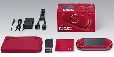 駿河屋 -<中古>PSP本体バリューパック ラディアント・レッド(PSP-3000
