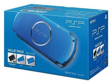 駿河屋 -<新品/中古>PSP本体バリューパック バイブランド・ブルー(PSP 駿河屋 -<新品/中古>PSP本体バリューパック バイブランド・ブルー(PSP