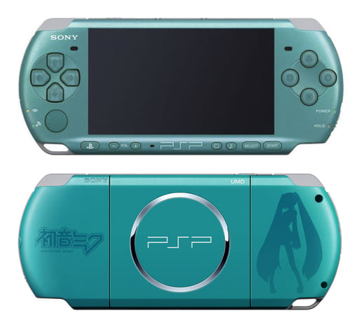 駿河屋 -<中古>PSP本体 初音ミク Project DIVA 2nd オリジナルモデル