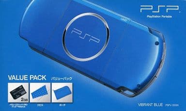 駿河屋 -<中古>PSP本体バリューパック バイブランド・ブルー(PSP-3000