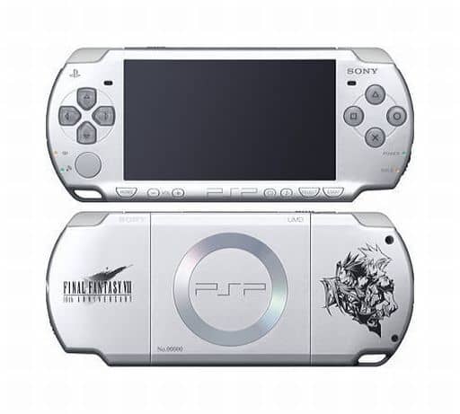 PSP2000本体ファイナルファンタジー7クライシスコア（ソフト付き）